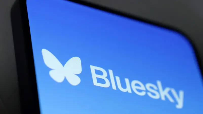 شعار تطبيق بلوسكاي