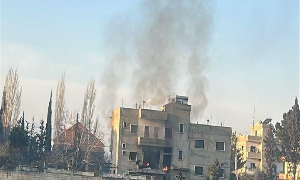 غارة استهدفت شقة في بر الياس