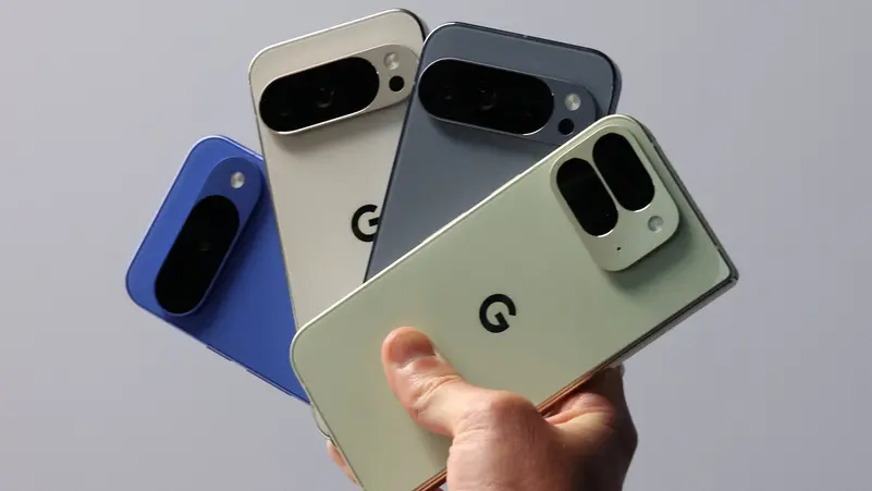 صورة توضح هواتف سلسلة بيكسل 10 من غوغل
