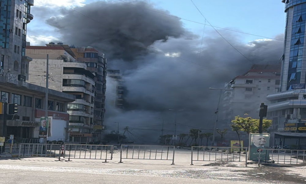 لبنان- إسرائيل تستهدف الضاحية — photo