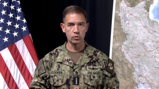 قائد القيادة المركزية الأدميرال براد كوبر