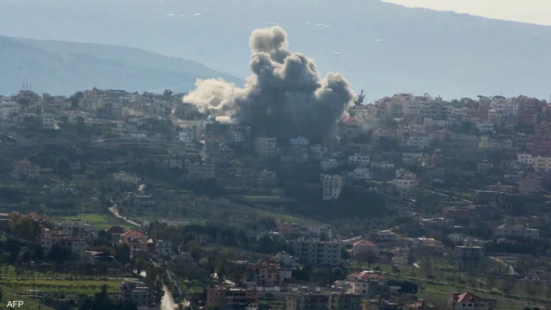 قصف إسرائيلي على الخيام جنوبي لبنان
