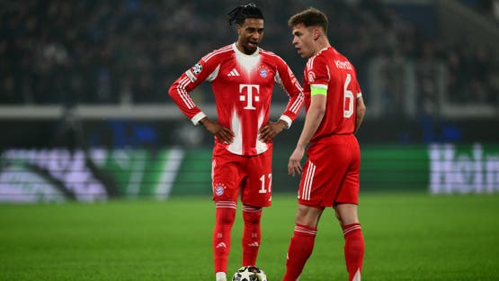 كيميتش وزميله أوليسيه لاعبا بايرن ميونخ