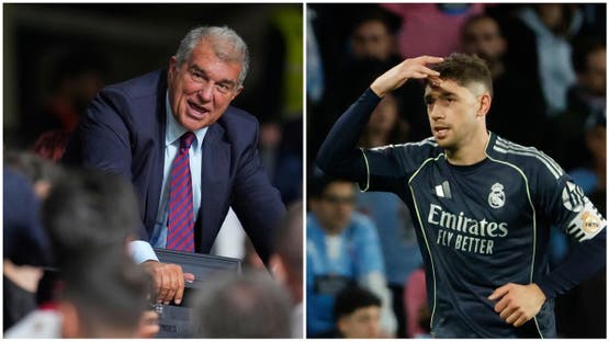 لابورتا رئيس برشلونة السابق انتقد التحكيم