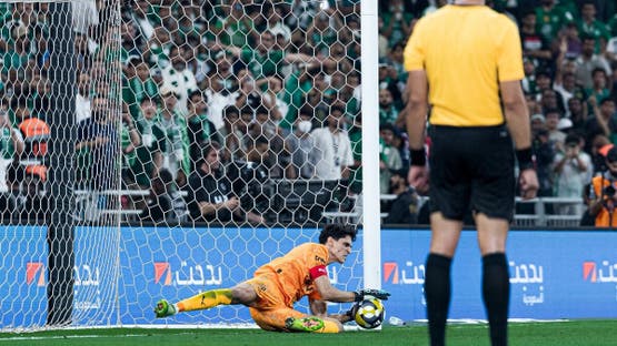 لحظة التصدي في نصف النهائي