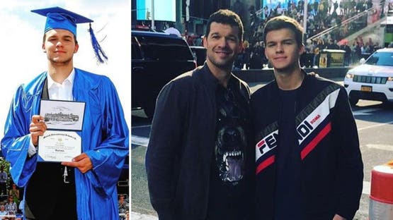 مايكل بالاك وابنه الراحل