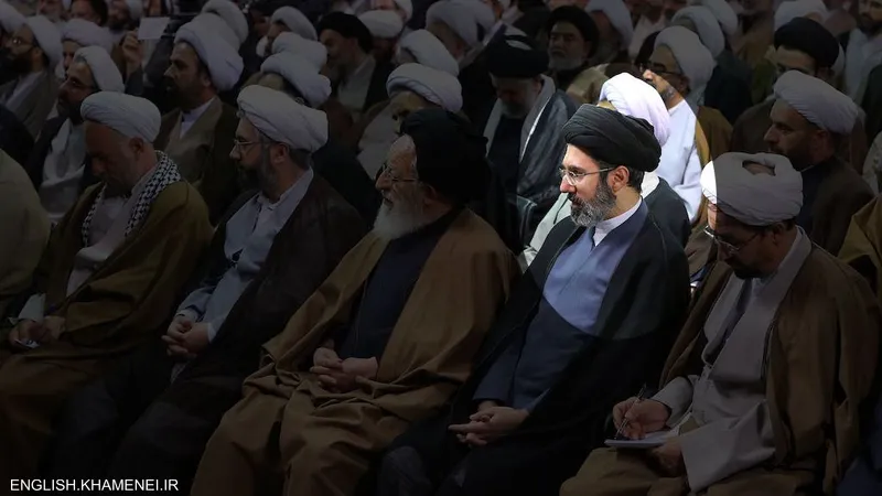 مجتبى خامنئي نجل المرشد الإيراني