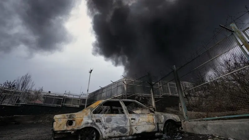 من القصف على إيران