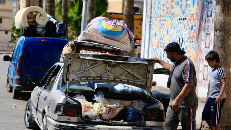 النزوح في لبنان