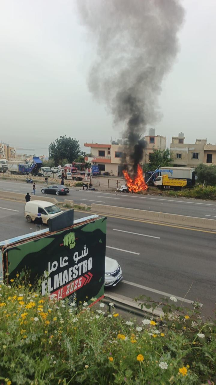 لبنان- استهداف سيارتين في السعديات والجية