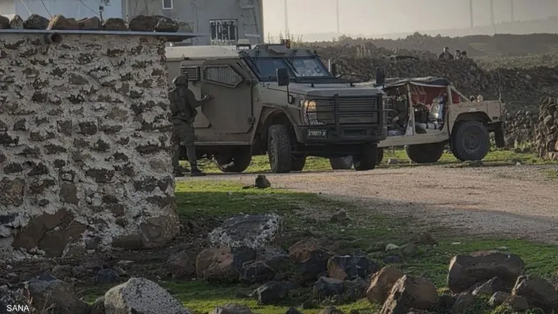 أرشيفية لقوات إسرائيلية في القنيطرة