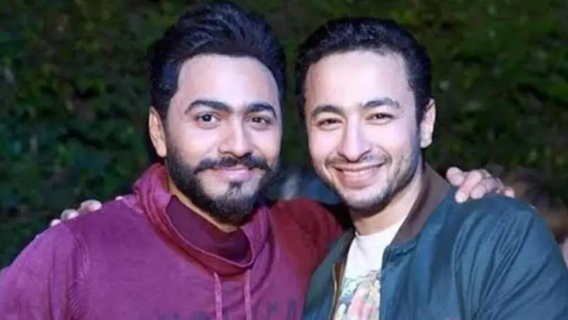 حمادة هلال وتامر حسني