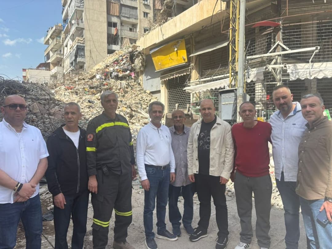 لبنان- خريش يتفقد مراكز الدفاع المدني في الضاحية الجنوبية ويطلع على الجهوزية الميدانية