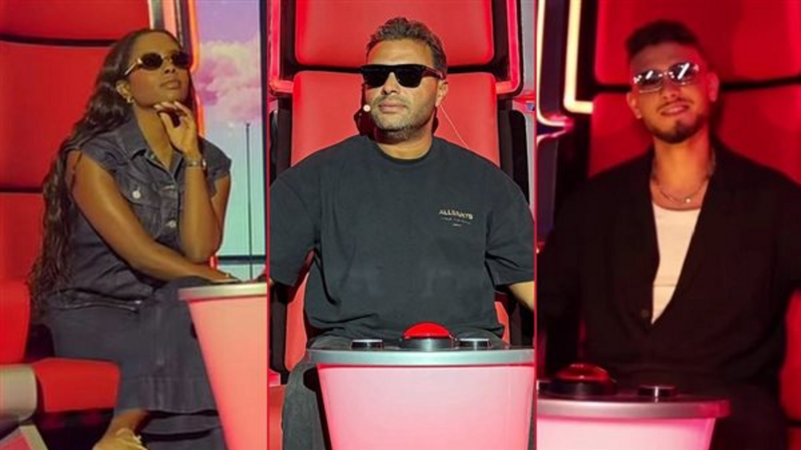 رامي صبري وداليا مبارك والشامي