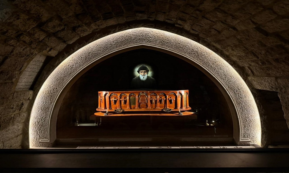 ضريح القديس شربل