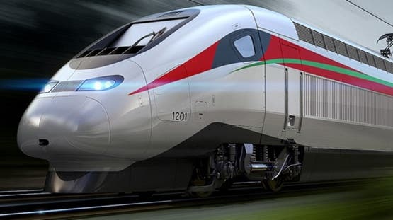 قطار سكة حديد في المغرب