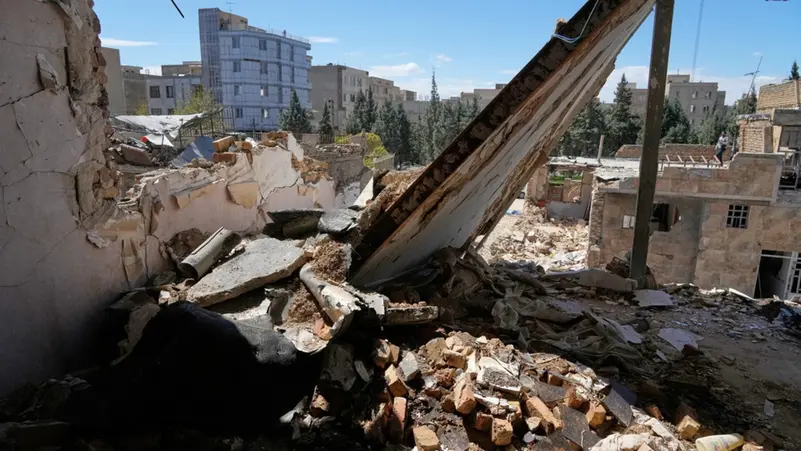 من الدمار جراء القصف الإسرائيلي الأميركي على إيران