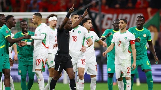من نهائي كأس أفريقيا بين المغرب والسنغال