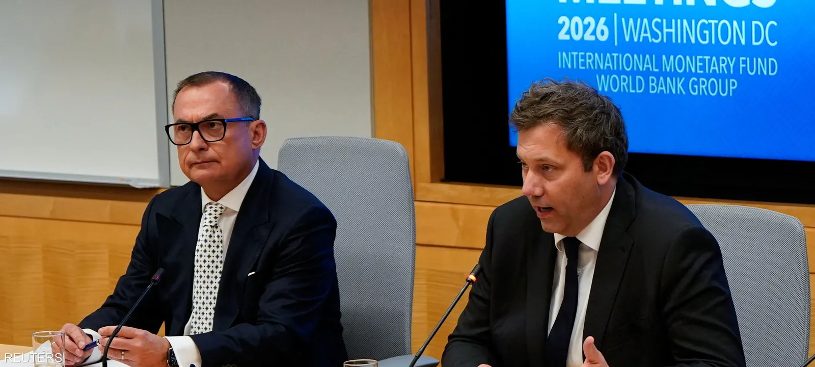 وزير المالية الألماني ورئيس البنك المركزي الألماني